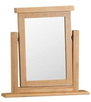 Oakley Oak Dressing Table Mirror