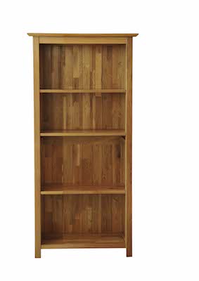 Madison Oak 5ft Narrow Bookcase
