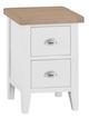Taunton Oak White Painted Small Bedside Chest