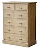 Cottage Pine 2 Over 4 Chest of Drawers